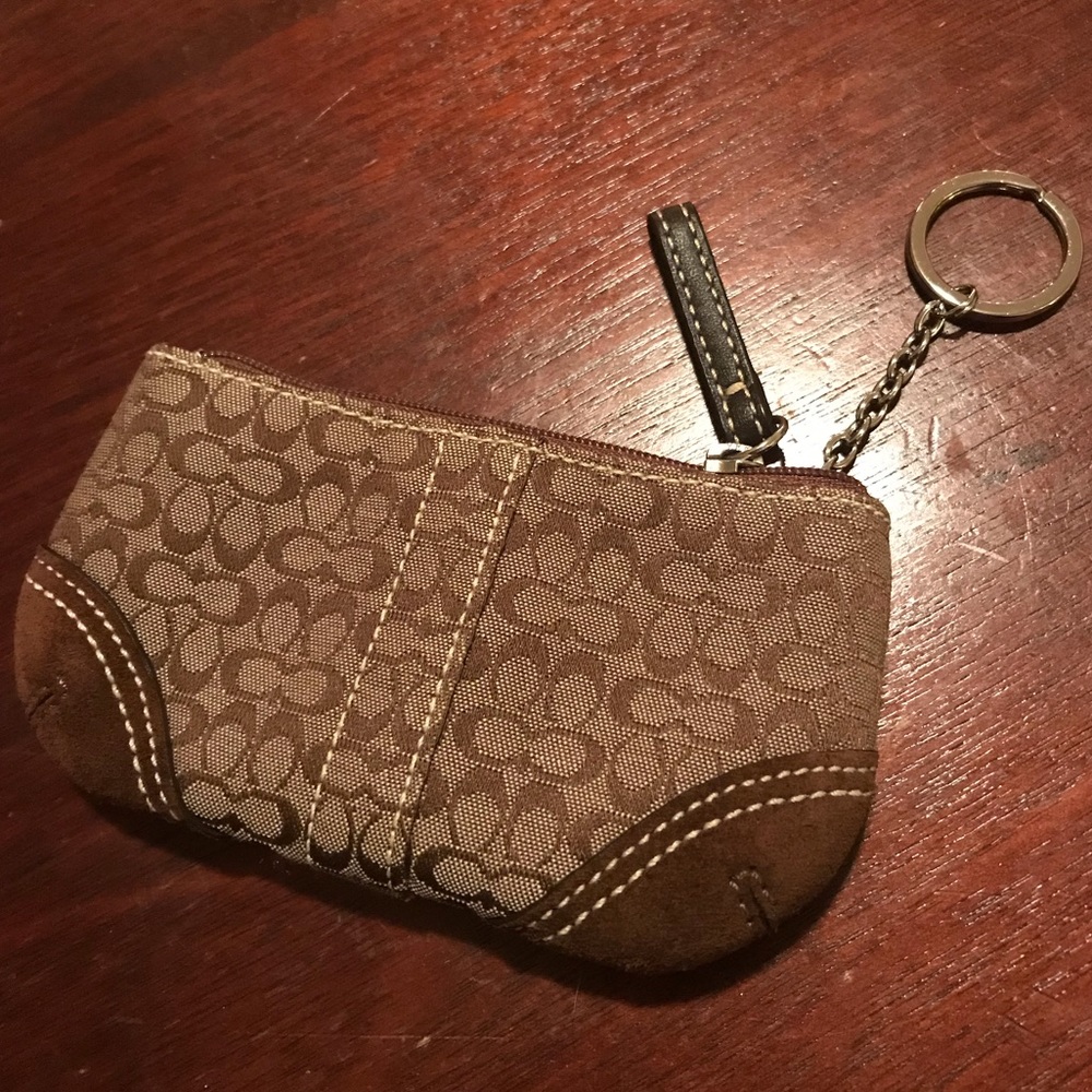 Coach coin purse / card holder - never used
